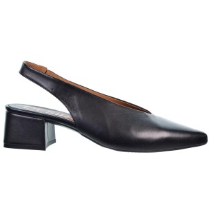 Desiree Malta7 Zapato Salón Piel Acolchado Tacón Ancho Mujer