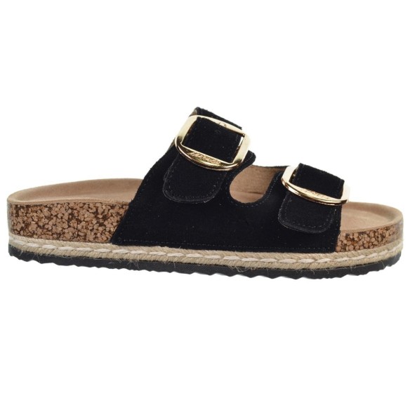 Isteria 25226 Sandalia Bio Serraje con Hebilla Mujer