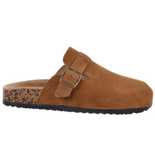 Isteria 25230 Zueco bio Piel Serraje Mujer