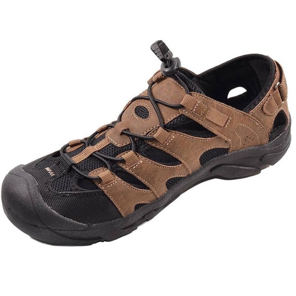 Kunan Nicoboco Sandalia Trekking Sandalia trekking en sintético con forro y plantilla textil transpirable. Cierre en cordones el