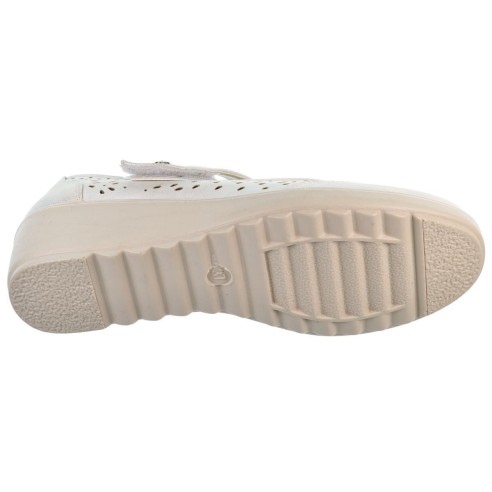 Amarpies 28336 Zapato Mercedita Confort Cuña Velcro Mujer