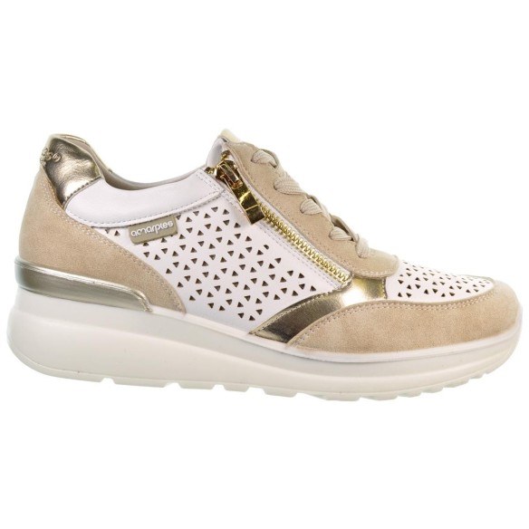 Amarpies 28301 Zapato Casual Confort Plataforma Cuña Mujer