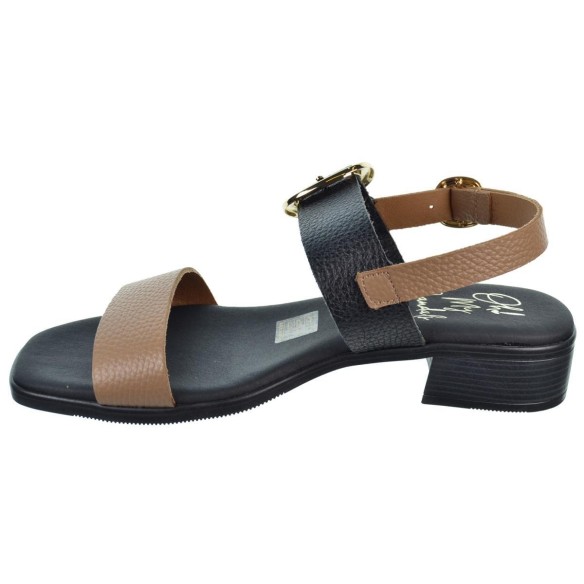 Oh My Sandals 5609 Sandalia Piel Confort Tacón Mujer