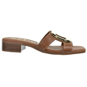 Oh My Sandals 5565 Sandalia Plana y Tacón Piel Confort Mujer