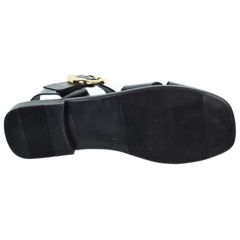 Oh My Sandals 5583 Sandalia Piel Confort Tacón Mujer Negras