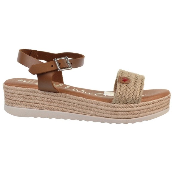 Oh My Sandals 5691 Sandalia Piel Confort Plataforma Mujer