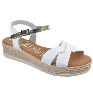 Oh My Sandals 5693 Sandalia Plataforma Piel Confort  Mujer 2