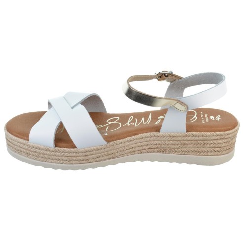 Oh My Sandals 5693 Sandalia Plataforma Piel Confort  Mujer