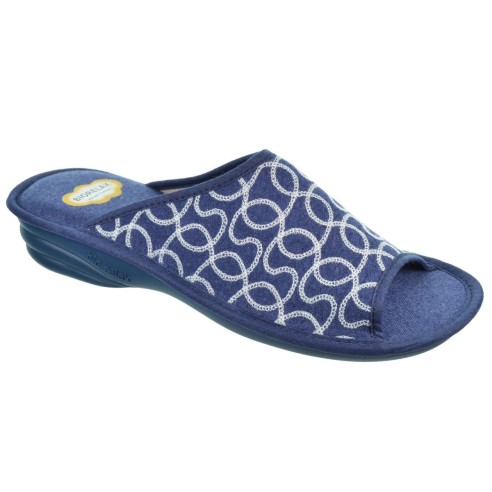 Biorelax 1816 Zapatilla Casa Cuña Pies Delicados Mujer