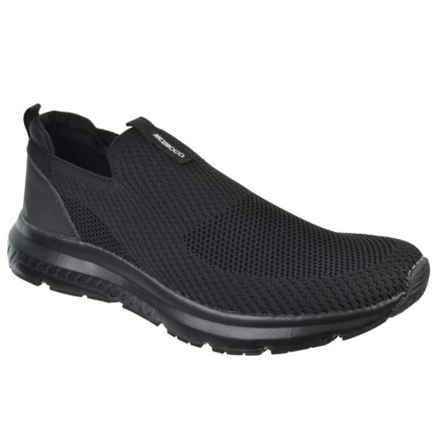 Nicoboco Loafer25 Deportivo Textil Confort y Rejilla Hombre Negro