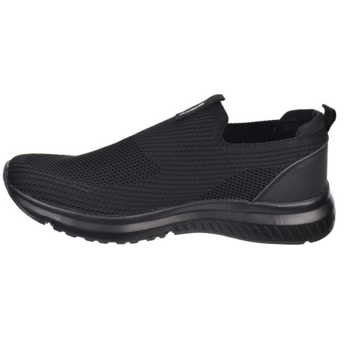 Nicoboco Loafer25 Deportivo Textil Confort y Rejilla Hombre Negro