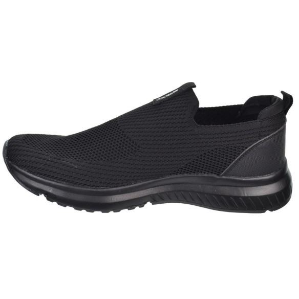 Nicoboco Loafer25 Deportivo Textil Confort y Rejilla Hombre Negro