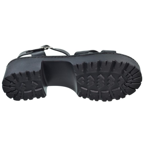 Refresh 079281 Sandalia Vegana Tacón Ancho Plataforma Mujer