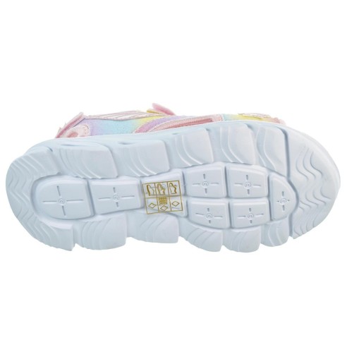 Conguitos 260014 Sandalia con Velcro Acolchada Luces Niña