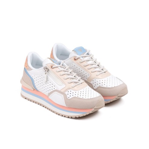 Yumas Gwyneth Sneaker Sintético Forro Textil Mujer cremallera cordones