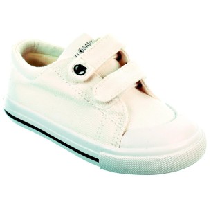 Conguitos 500005 Zapatilla Textil Doble Velcro Niño Unisex Blanca 2