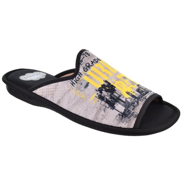 Biorelax 1417 Zapatilla Casa Textil Pies Delicados Mujer