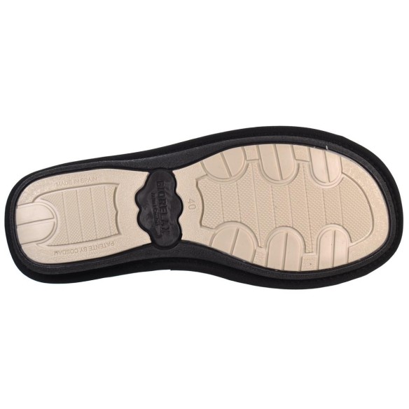 Biorelax 1417 Zapatilla Casa Textil Pies Delicados Mujer