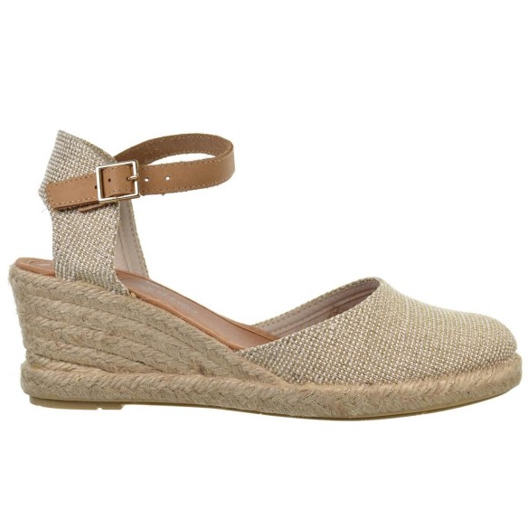 Mediterranea 50178 Alpargata Textil Confort Cuña Mujer