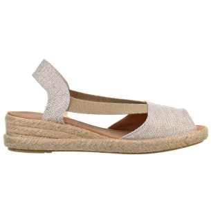 Mediterranea 50259 Alpargata Textil Confort Cuña Mujer