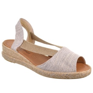 Mediterranea 50259 Alpargata Textil Confort Cuña Mujer 2