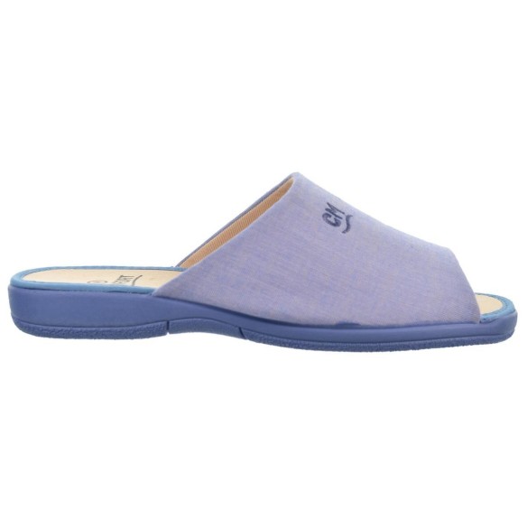 Cmconfort 50367 Zapatilla Casa Textil Acolchada Mujer