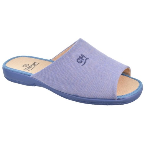 Cmconfort 50367 Zapatilla Casa Textil Acolchada Mujer