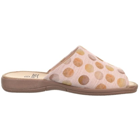 Cmconfort 50366 Zapatilla Textil Acolchada Casa Mujer