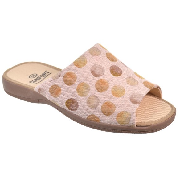 Cmconfort 50366 Zapatilla Textil Acolchada Casa Mujer