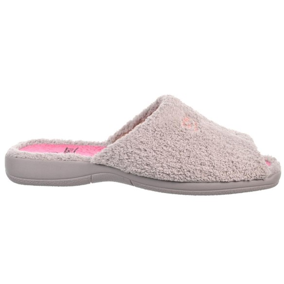 Cmconfort 50369 Zapatilla Casa Textil Acolchada Mujer