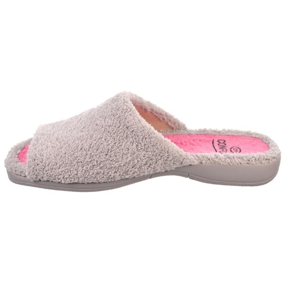 Cmconfort 50369 Zapatilla Casa Textil Acolchada Mujer