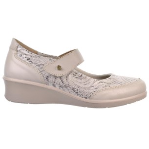Laura Azaña 21863 Zapato Confort Piel Cuña Mujer