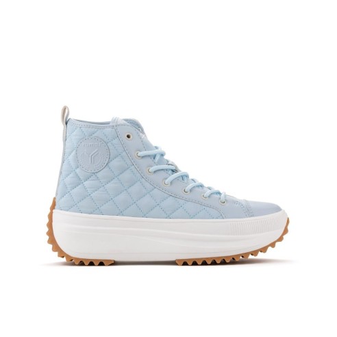 Madelein Yumas Botín Botín nylón y microfibra, forro textil y plantilla confort látex. Cierre en cordones. goma antideslizante.