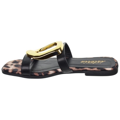 Isteria 25098 Sandalia Elegante Sintética Acolchada de Mujer