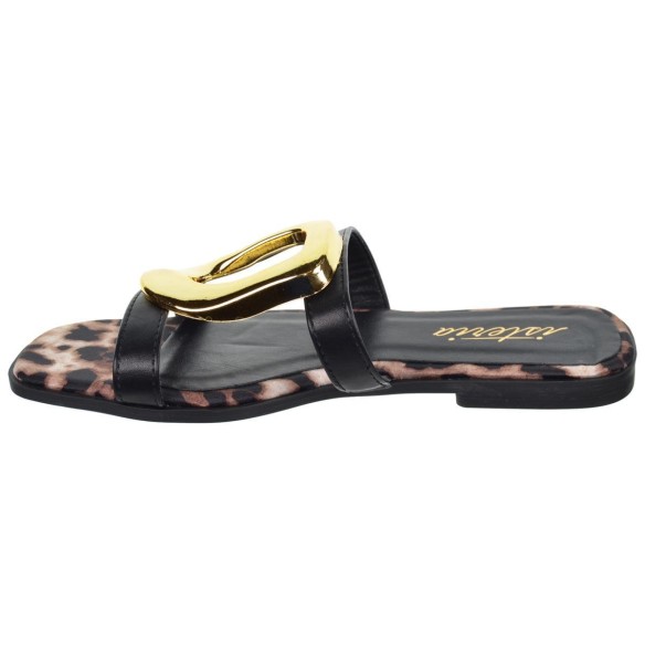 Isteria 25098 Sandalia Elegante Sintética Acolchada de Mujer