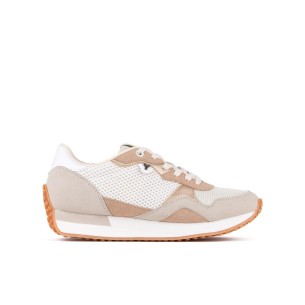 Yumas Fiorella Sneaker Textil y Serraje Cordones Mujer