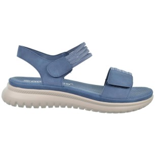 Amarpies 26586 Sandalia Confort con Velcro Mujer