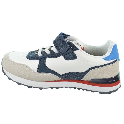 Lois 59040 Sneaker Acolchado Cordones y Velcro Niño