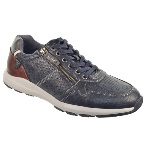 Refresh 173218 Zapato Casual Cremallera Cordones Hombre
