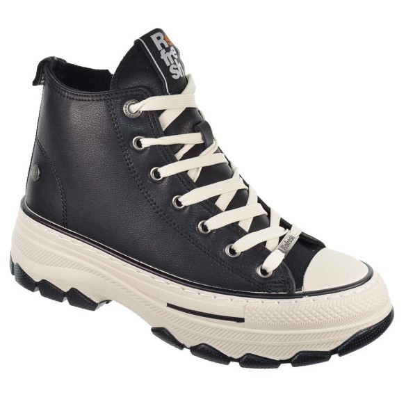 Refresh 173078 Zapatilla Botín Cremallera Cordones Mujer