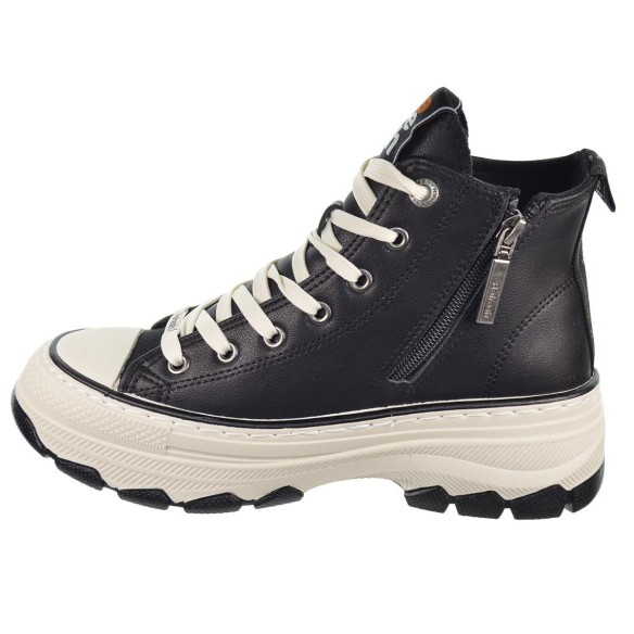 Refresh 173078 Zapatilla Botín Cremallera Cordones Mujer