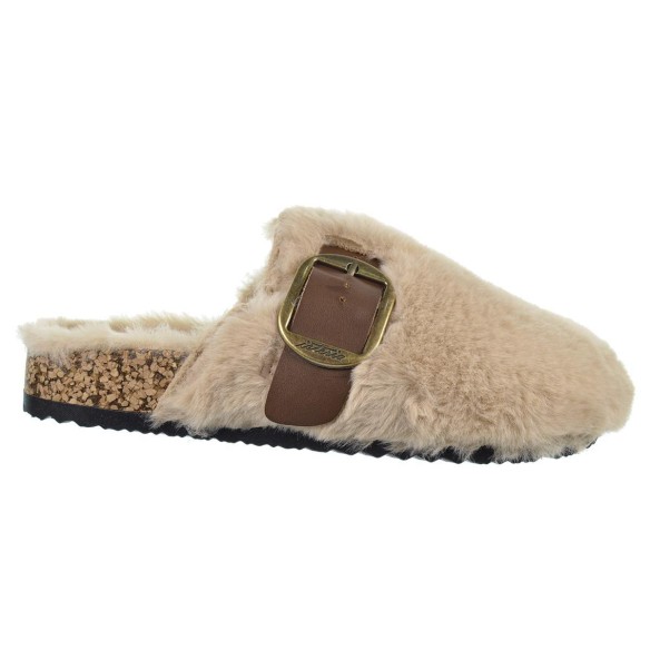 Isteria 505 Zueco Bio con Hebilla y Pelo Mujer