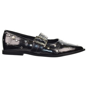 Isteria 530 Zapato Charol con Remaches Confort Mujer