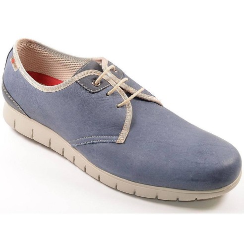 5501 Nuper Zapato Comprar Zapato  piel nobuck. forro y plantilla textil acolchado. Cordones. Piso de caucho antideslizante, muy 