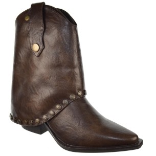 Isteria 592 Botín Campero Acolchado Cremallera Tacón Mujer 2