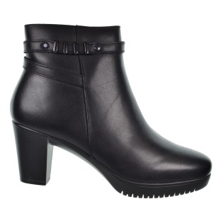 30S Treintas 4220 Botín Piel Cremallera y Tacón Mujer