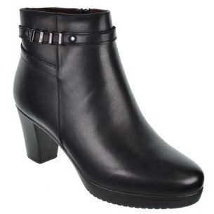 30S Treintas 4220 Botín Piel Cremallera y Tacón Mujer 2