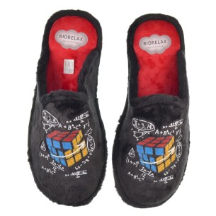 Biorelax 1467 Zapatilla Casa Textil Hombre Pies Delicados