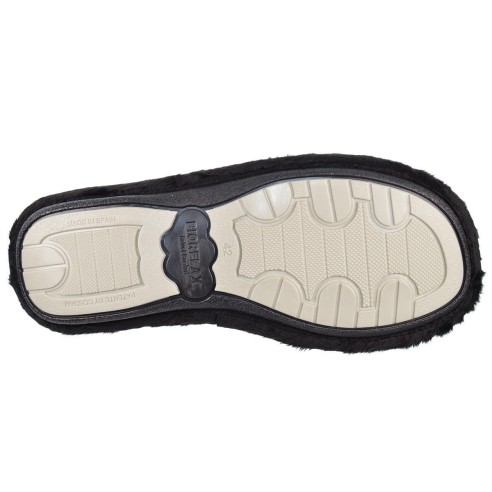 Biorelax 1467 Zapatilla Casa Textil Hombre Pies Delicados