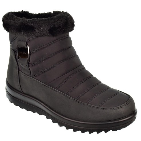 30S Treintas L4265 Botín Confort Forro Pelo Pies Delicados Mujer